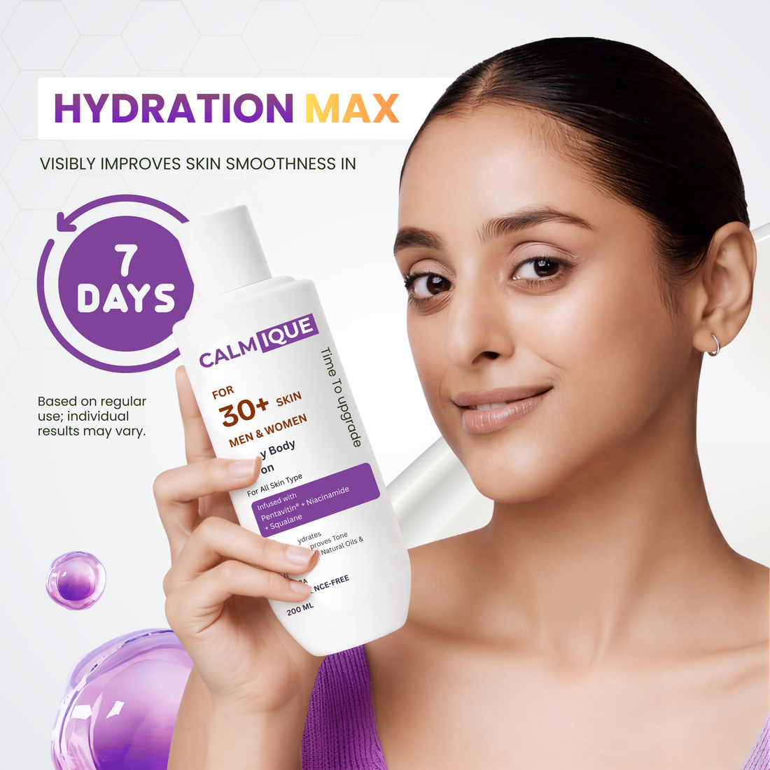Pentavitin Hydration Body Lotion with Squalane & Niacinamide
